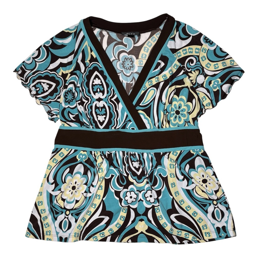 Y2K Alyx Abstract Print Top